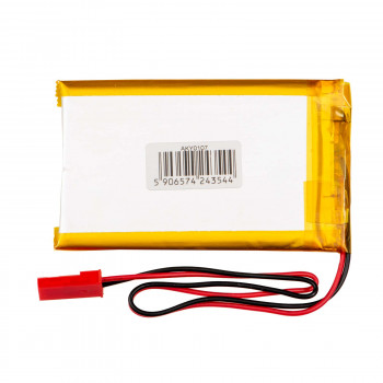 Akyga AKY0107 LP503759 μπαταρία Li-Po 3,7 V 1350 mAh με PCM, βύσμα JST 2,54 mm 2-Pin, καλώδιο 150 mm