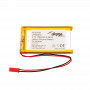 Akyga AKY0105 LP584070 μπαταρία Li-Po 3,7 V 1500 mAh με PCM, βύσμα JST 2,54 mm 2-Pin, καλώδιο 150 mm