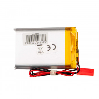 Akyga AKY0647 LP803450 μπαταρία Li-Po 3,7 V 1500 mAh με PCM, βύσμα JST 2,54 mm 2-Pin, καλώδιο 150 mm