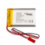 Akyga AKY0099 LP903450 μπαταρία Li-Po 3,7 V 1600 mAh με PCM, βύσμα JST 2,54 mm 2-Pin, καλώδιο 150 mm