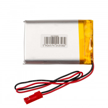 Akyga AKY0099 LP903450 μπαταρία Li-Po 3,7 V 1600 mAh με PCM, βύσμα JST 2,54 mm 2-Pin, καλώδιο 150 mm
