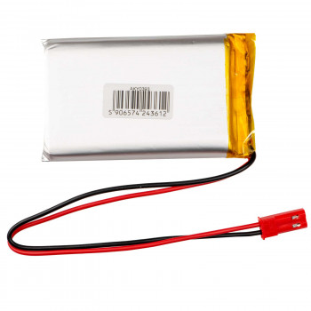Akyga AKY0393 LP903759 μπαταρία Li-Po 3,7 V 2200 mAh με PCM, βύσμα JST 2,54 mm 2-Pin, καλώδιο 150 mm