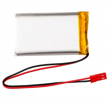 Akyga AKY0653 LP103740 μπαταρία Li-Po 3,7 V 1580 mAh με PCM, βύσμα JST 2,54 mm 2-Pin, καλώδιο 150 mm