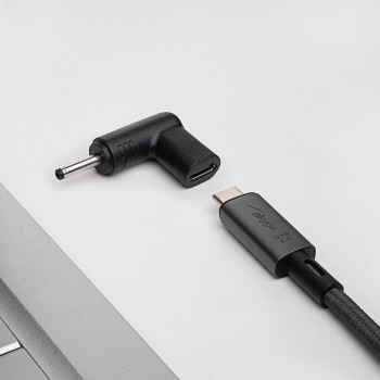 Akyga AK-ND-C06 αντάπτορας φόρτισης USB-C σε DC 3,0 x 1,0 mm για notebook, 18,5-20 V, 100 W