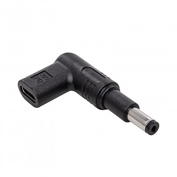 Akyga AK-ND-C13 αντάπτορας φόρτισης USB-C σε DC 4,8 x 1,7 mm για notebook, 18,5-20 V, 100 W