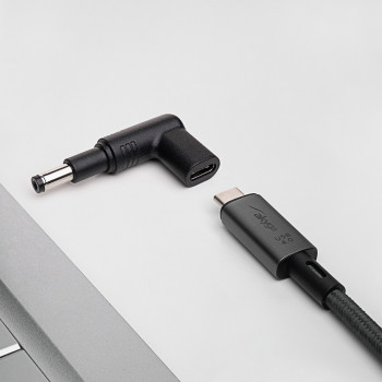 Akyga AK-ND-C13 αντάπτορας φόρτισης USB-C σε DC 4,8 x 1,7 mm για notebook, 18,5-20 V, 100 W