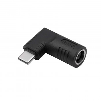 Akyga AK-ND-D01 αντάπτορας DC 7,9 x 5,5 mm + Pin σε USB-C PD για τροφοδοτικά notebook, 65 W