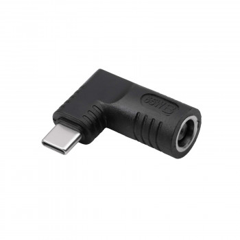 Akyga AK-ND-D02 αντάπτορας DC 7,4 x 5,0 mm + Pin σε USB-C PD για τροφοδοτικά notebook, 65 W
