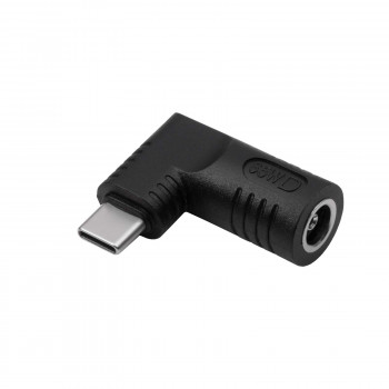 Akyga AK-ND-D04 αντάπτορας DC 6,5 x 4,4 mm + Pin σε USB-C PD για τροφοδοτικά notebook, 65 W