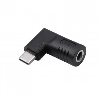 Akyga AK-ND-D06 αντάπτορας DC 5,5 x 2,5 mm σε USB-C PD για τροφοδοτικά notebook, 65 W