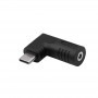 Akyga AK-ND-D17 αντάπτορας DC 3,0 x 1,0 mm σε USB-C PD για τροφοδοτικά notebook, 65 W