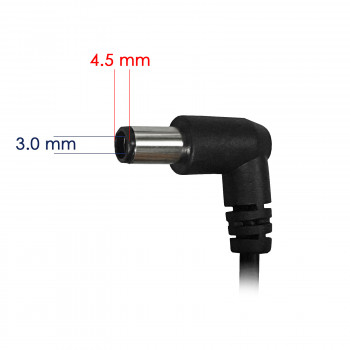 Akyga AK-ND-76 τροφοδοτικό notebook αυτοκινήτου 19,5 V / 2,31 A, 45 W, 4,5 x 3,0 mm + Pin, για HP