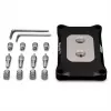 Thermal Grizzly Mycro Pro Stainless Steel ψύκτρα επεξεργαστή, AMD AM4/AM5, μαύρο/ασημί