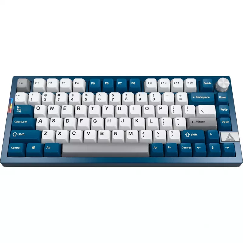 Montech MK PRO 75 πληκτρολόγιο, διάταξη DE, Gateron G Pro 3.0 Brown, μπλε/λευκό