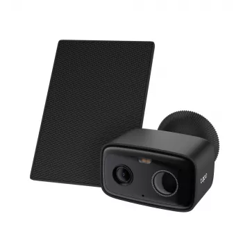 TP-Link Tapo C401 KIT V2 κιτ κάμερας ασφαλείας εξωτερικού χώρου με ηλιακή ενέργεια, ανθεκτικό στις καιρικές συνθήκες, έγχρωμη εικόνα ημέρα και νύχτα