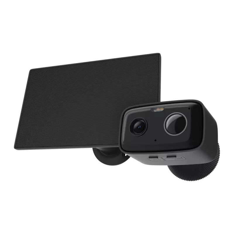 TP-Link Tapo C401 KIT V2 κιτ κάμερας ασφαλείας εξωτερικού χώρου με ηλιακή ενέργεια, ανθεκτικό στις καιρικές συνθήκες, έγχρωμη εικόνα ημέρα και νύχτα
