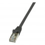 LogiLink CP1053S καλώδιο patch Cat.5e F/UTP, 2 m, μαύρο