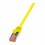 LogiLink CQ2027S PrimeLine καλώδιο patch CAT6 S/FTP PIMF, 0,5 m, RJ45, κίτρινο