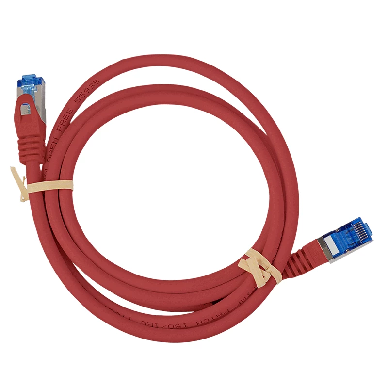 LogiLink CP4034S καλώδιο patch Cat.6A S/FTP, CCA, LSZH, 1 m, κόκκινο
