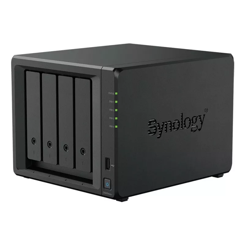Synology DS925neo+ NAS 4 θέσεων, AMD Ryzen Embedded V1500B, DDR4 non-ECC SODIMM