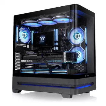 Thermaltake Arcus 290 TG ARGB κουτί υπολογιστή Midi Tower, μαύρο, σκληρυμένο γυαλί