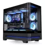 Thermaltake Arcus 190 TG ARGB κουτί υπολογιστή Mini Tower, μαύρο, σκληρυμένο γυαλί