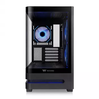 Thermaltake Arcus 190 TG ARGB κουτί υπολογιστή Mini Tower, μαύρο, σκληρυμένο γυαλί
