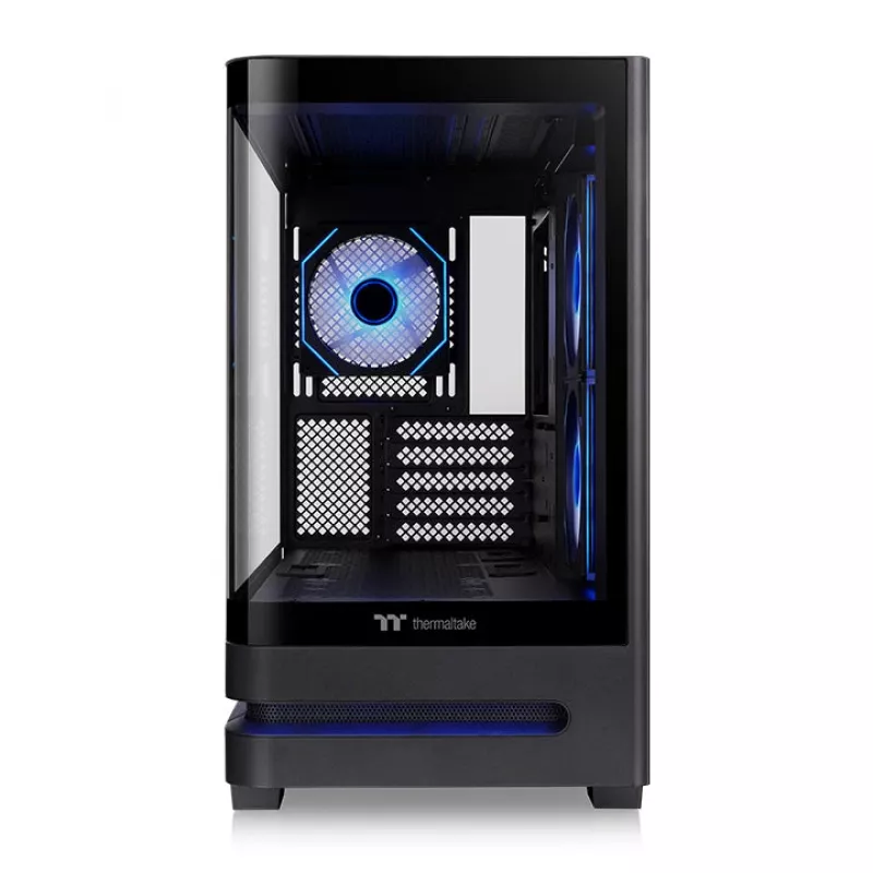Thermaltake Arcus 190 TG ARGB κουτί υπολογιστή Mini Tower, μαύρο, σκληρυμένο γυαλί
