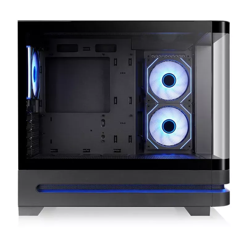 Thermaltake Arcus 190 TG ARGB κουτί υπολογιστή Mini Tower, μαύρο, σκληρυμένο γυαλί