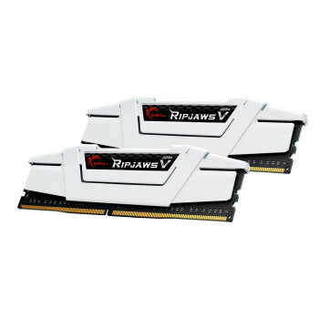 G.Skill Ripjaws V F4-3600C16D-32GVWC κιτ μνήμης DDR4-3600, 32 GB (2 x 16 GB), CL16, XMP2, λευκό