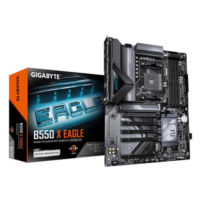 Gigabyte B550 X EAGLE μητρική κάρτα, υποδοχή AM4, DDR4, έως 128 GB
