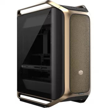 Cooler Master COSMOS Alpha Gold C700-GGNN-S00 κουτί υπολογιστή, χρυσό/μαύρο, σκληρυμένο γυαλί
