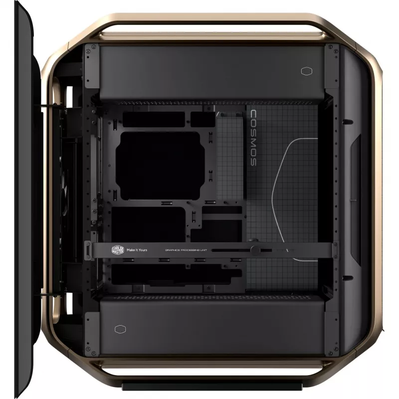 Cooler Master COSMOS Alpha Gold C700-GGNN-S00 κουτί υπολογιστή, χρυσό/μαύρο, σκληρυμένο γυαλί