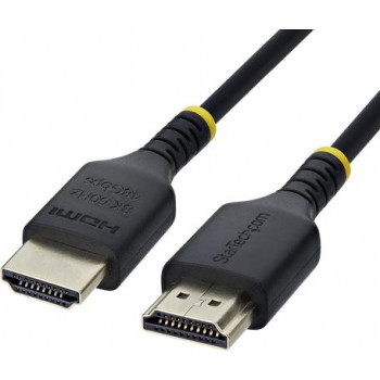 StarTech.com HDMI21-CBL-SLIM-50C λεπτό καλώδιο HDMI 2.1, 50 cm, μαύρο