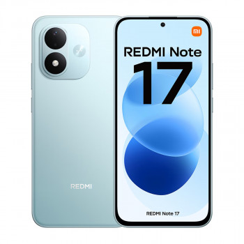 Xiaomi Redmi Note 17 4G smartphone, 6/256 GB, γαλαζοπράσινο