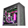 Thermaltake Pacific PETG σύνδεσμος 45° διπλής συμπίεσης, εξωτερική διάμετρος 16 mm, G1/4, μαύρος (CL-W098-CA00BL-A)
