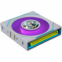 Lian Li UNI FAN SL-INF LCD FLEX Wireless ανεμιστήρας κουτιού υπολογιστή, ARGB και LCD, Reverse Blade, 120 mm, λευκός