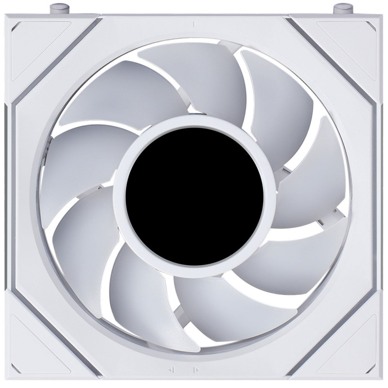 Lian Li UNI FAN SL-INF LCD FLEX Wireless ανεμιστήρες θήκης υπολογιστή (3 τεμ.) με ελεγκτή, ARGB και LCD, 120 mm, λευκοί