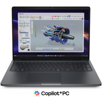 Dell Pro Precision 5 16 PW51626 φορητός υπολογιστής, 16 ιντσών, Intel Core Ultra 7 366H, 32 GB RAM, 1 TB, NVIDIA RTX PRO 2000, Windows 11 Pro