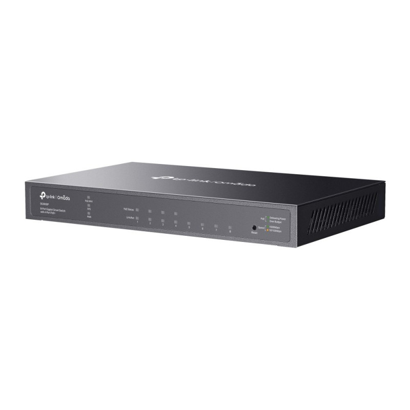 TP-Link SG2008P (TL-SG2008P) JetStream έξυπνος διακόπτης δικτύου Gigabit 8 θυρών με 4 θύρες PoE+