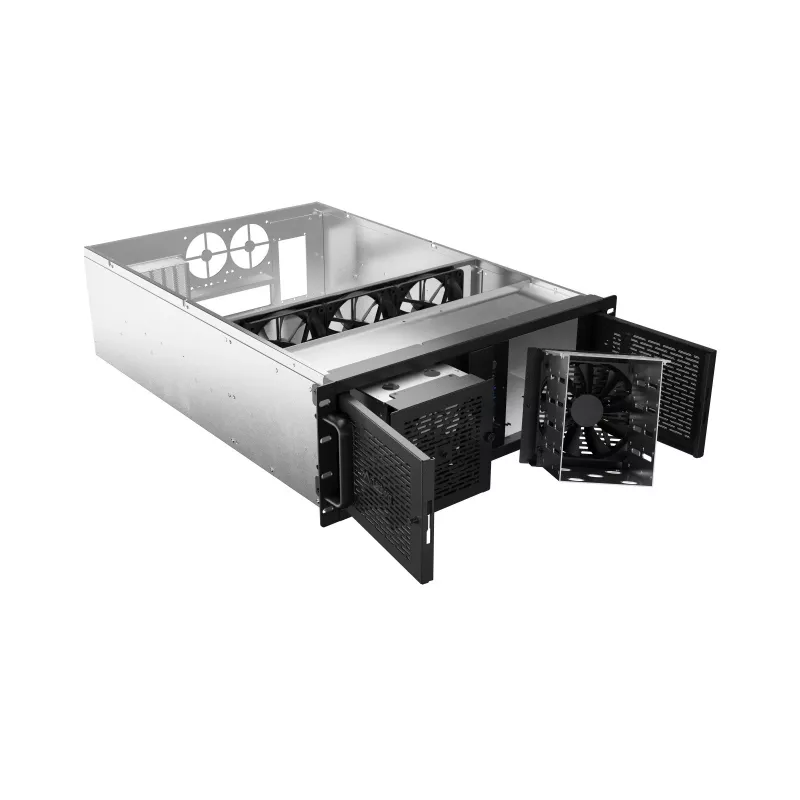 Θήκη διακομιστή Lanberg SC01-6504-12B, E-ATX 650/12, 19 ιντσών, 4U