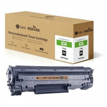 G&G ανακατασκευασμένο τόνερ για HP 83A CF283A