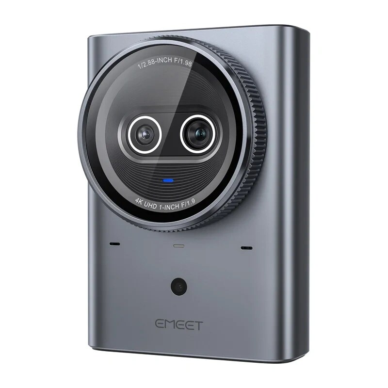 Emeet Prime SE κάμερα web, 4K, διπλός φακός