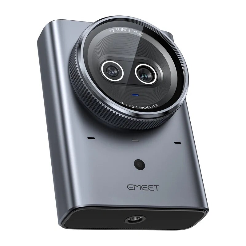 Emeet Prime SE κάμερα web, 4K, διπλός φακός