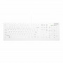 Cherry Contour Active Key AK-C8112-U1-W/EU ιατρικό πληκτρολόγιο, ενσύρματο, διάταξη ΕΕ, λευκό