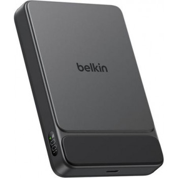 Belkin UltraCharge Pro Slim BPD022HQBK μαγνητικό power bank, 10000 mAh, μαύρο, με οθόνη
