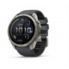 Garmin Fenix 9 Pro inReach έξυπνο ρολόι, 51 mm, θήκη τιτανίου, λουράκι σιλικόνης γραφίτη/μαύρο