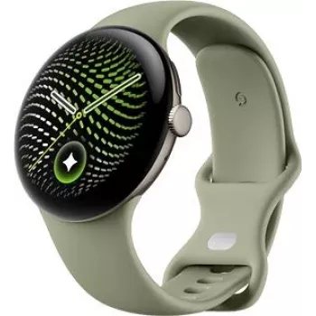 Google Pixel Watch 5 WiFi έξυπνο ρολόι, 41 mm, Satin Pyrite / Olive, GA11567-DE