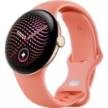 Google Pixel Watch 5 WiFi έξυπνο ρολόι, 41 mm, Champagne Gold / Canyon, GA10902-DE