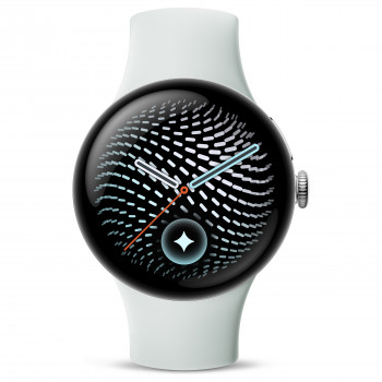 Google Pixel Watch 5 WiFi έξυπνο ρολόι, 41 mm, Polished Silver / Fog, GA10898-DE